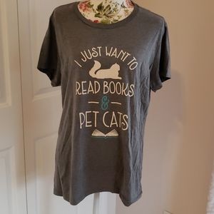 NWOT Cat Lovers Tee
